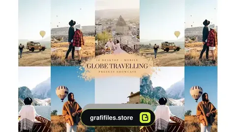 دانلود پریست لایت روم و فتوشاپ جهانگردی Globe Travelling Presets