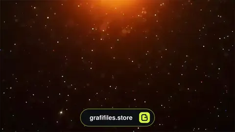 دانلود بک گراند موشن گرافیک پارتیکل درخشان Glowing Particles Background