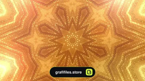 دانلود پس زمینه متحرک مذهبی Gold Dance Lights