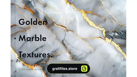 دانلود 12 تکسچر سنگ مرمر طلایی Golden Marble Textures