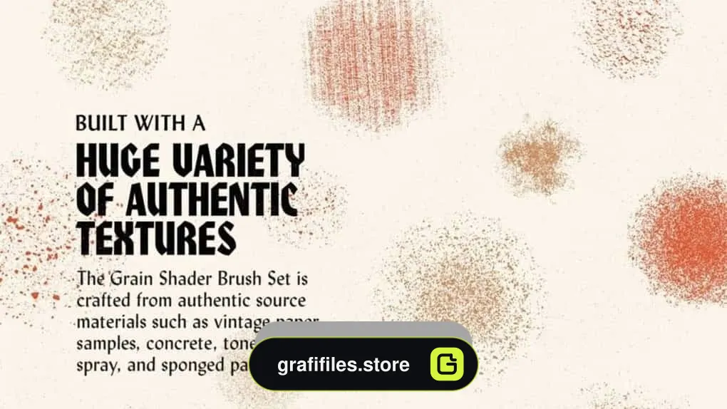 دانلود شیدر و براش نقطه ایی Grain Brush