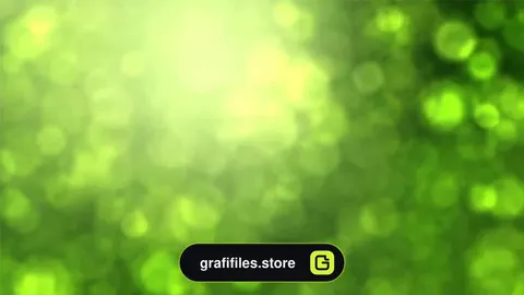 دانلود فوتیج بوکه سبز Green Bokeh