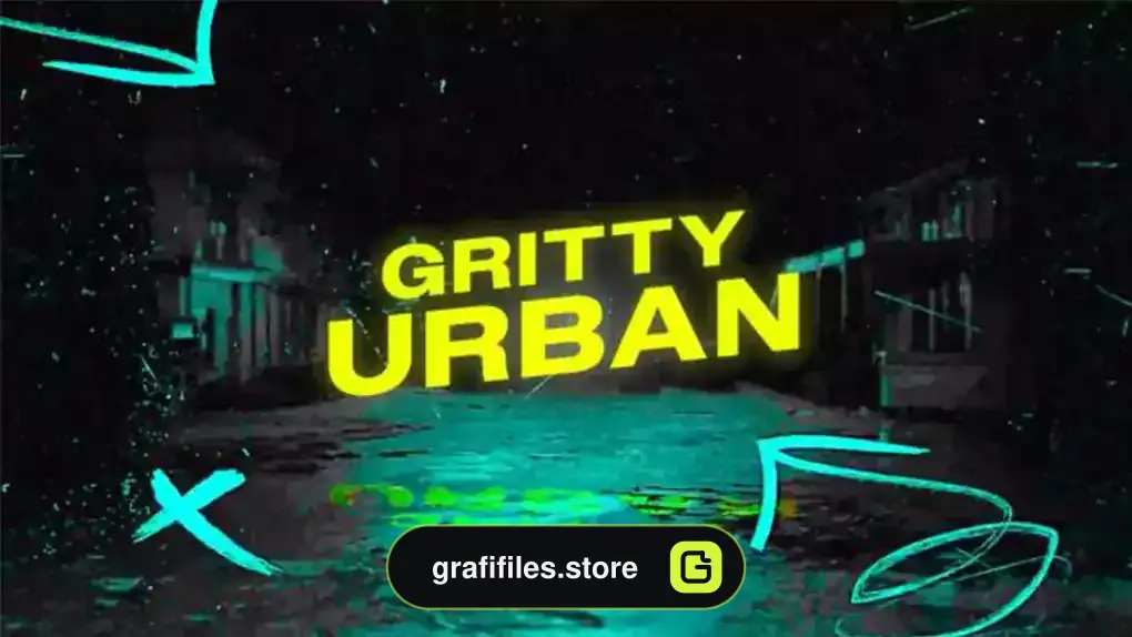 لوگو موشن پریمیر Gritty Urban Reveal