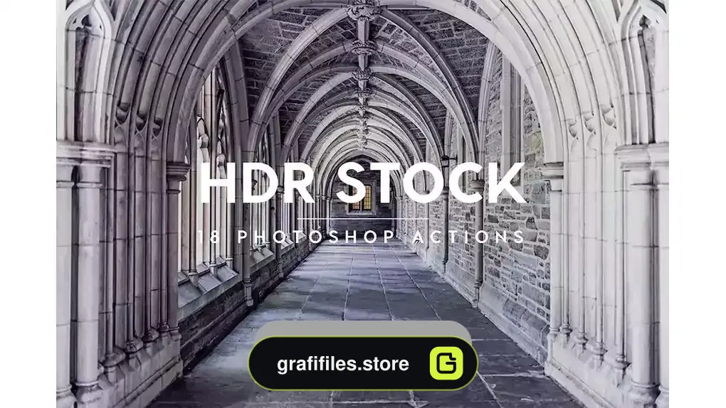 دانلود اکشن فتوشاپ افکت حرفه ایی HDR بر روی تصاویر HDR Stock Photoshop Actions