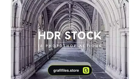 دانلود اکشن فتوشاپ افکت حرفه ایی HDR بر روی تصاویر HDR Stock Photoshop Actions