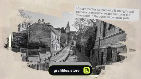 پروژه فاینال کات پرو اسلایدشو با رد قلمو History Timeline