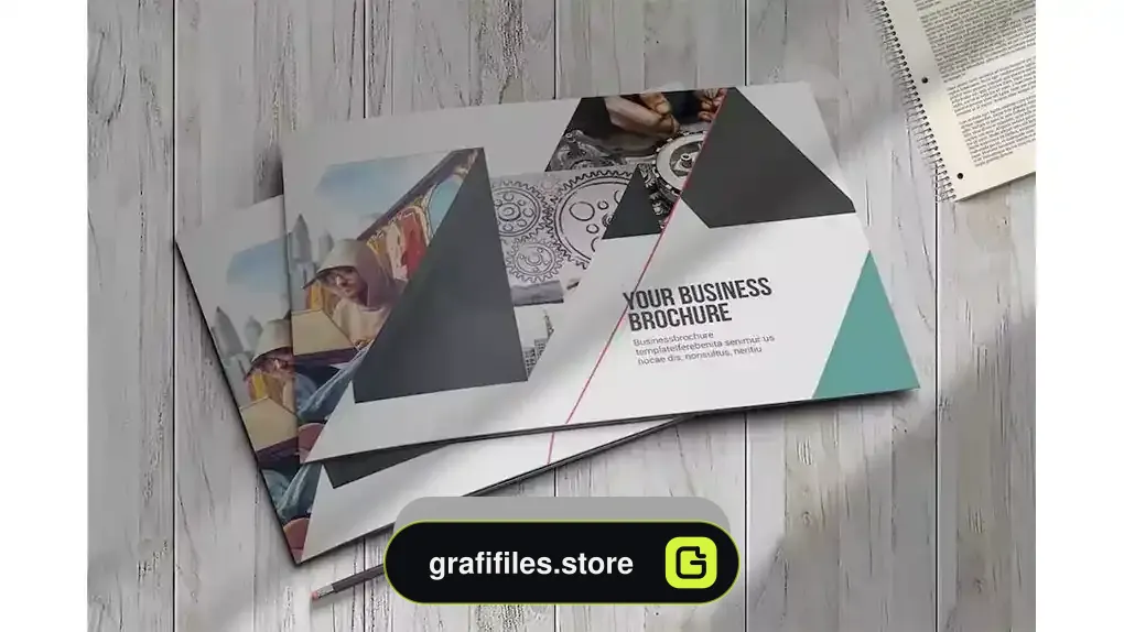 دانلود قالب ایندیزاین بروشور InDesign Brochure Template 4