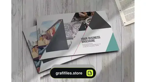 دانلود قالب ایندیزاین بروشور InDesign Brochure Template 4