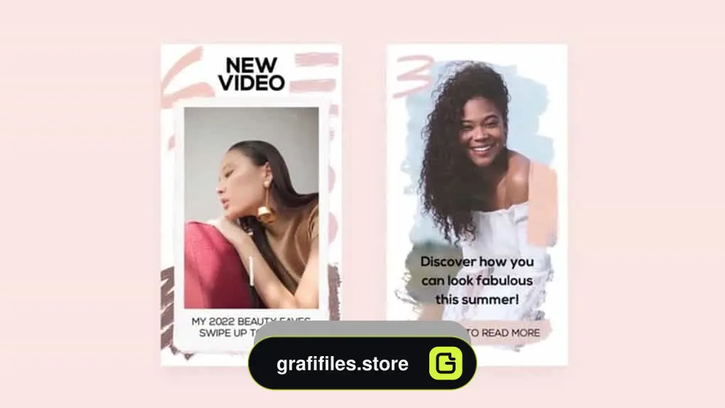 پروژه افترافکت استوری اینستاگرام Instagram Stories Hand Drawn 2