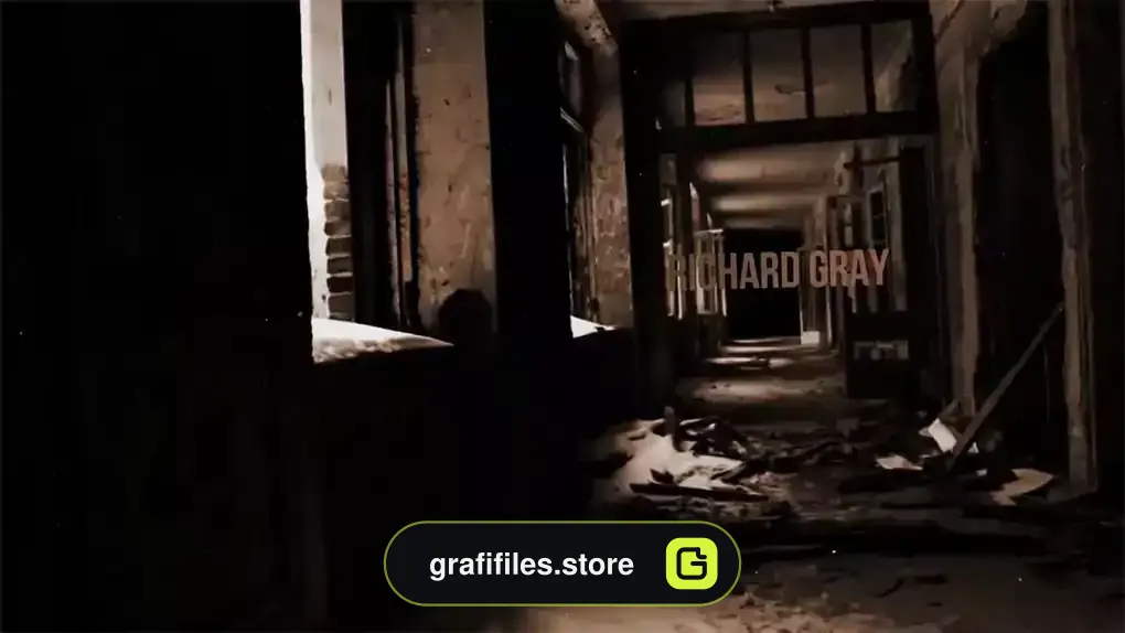 پروژه افترافکت اینترو فیلم ترسناک Intro For Horror Movies