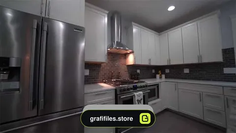 فوتیج فضای داخلی آشپزخانه Kitchen Interior