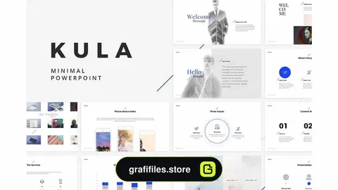 دانلود قالب پاورپوینت KULA Powerpoint Template