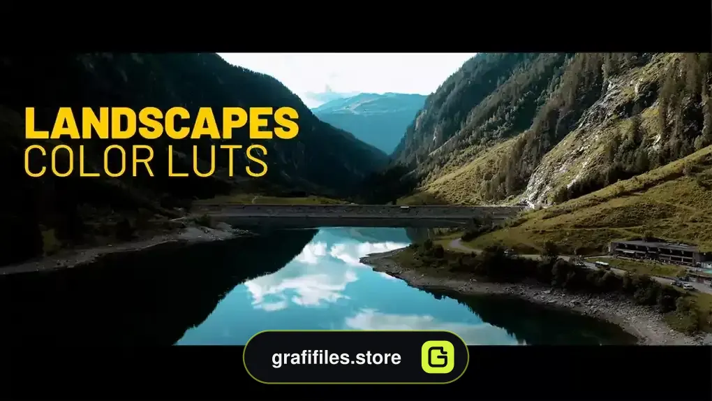 دانلود پریست رنگ لنداسکیپ افترافکت Landscapes LUTs