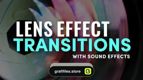 پروژه پریمیر ترانزیشن Lens Effect Transitions