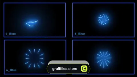 دانلود فوتیج انفجار نور Light Burst Vol.1