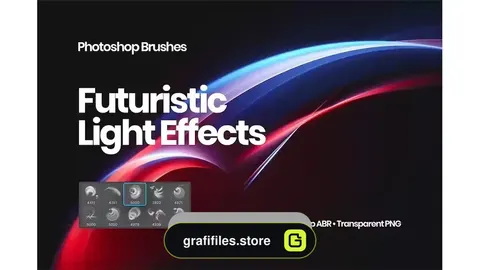دانلود براش نور فتوشاپ Light Effects Photoshop Brushes