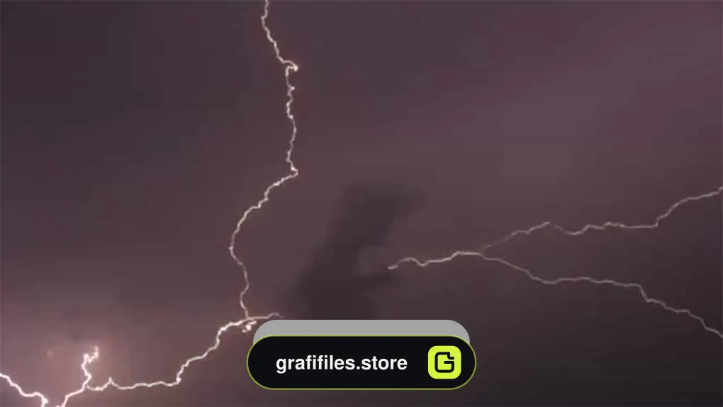 فوتیج رعد و برق Lightning Bolts
