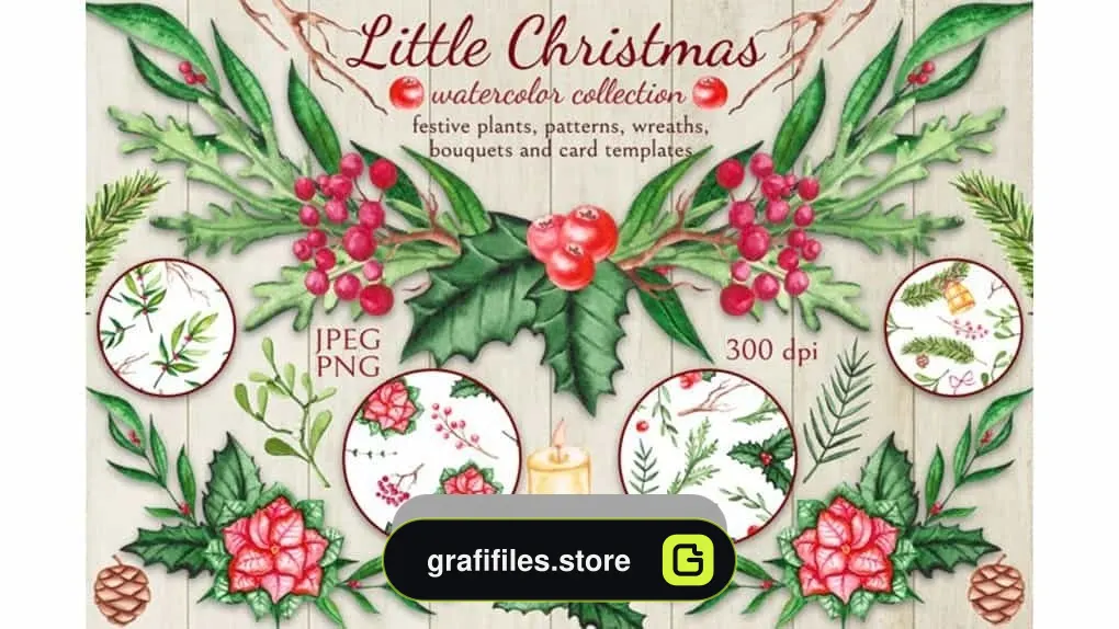 دانلود کلیپ آرت کریسمس Little Christmas