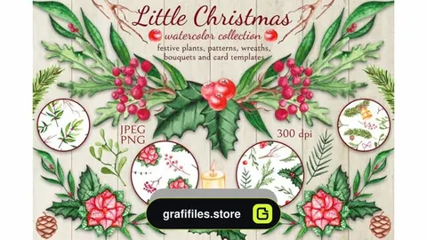 دانلود کلیپ آرت کریسمس Little Christmas
