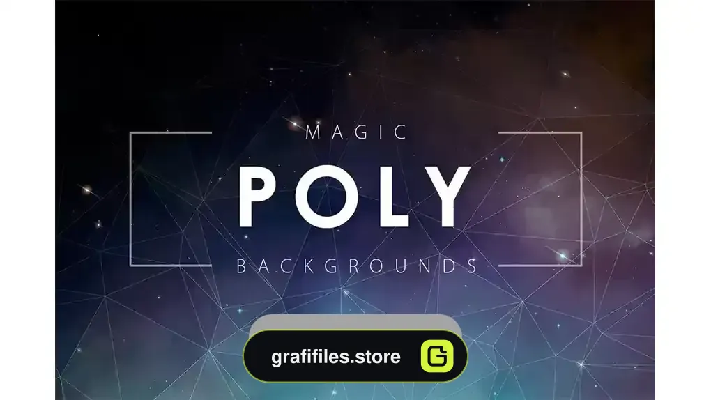 دانلود بک گراند جادویی Magic Poly Backgrounds