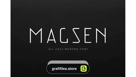 دانلود فونت انگلیسی مدرن Magsen – Modern Font