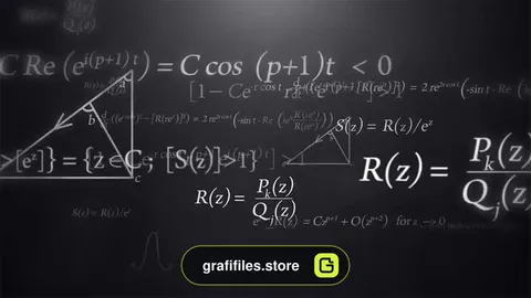 دانلود فوتیج فرمول ریاضی Mathematical Formulas