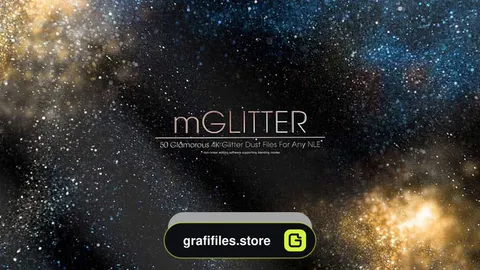دانلود فوتیج گرد و غبار براق mGlitter 1 4k