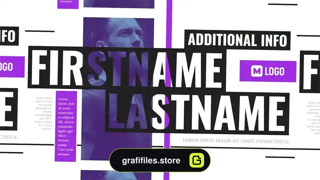 پروژه پریمیر تایپوگرافی مینیمال مدرن Minimal Modern Typography V2