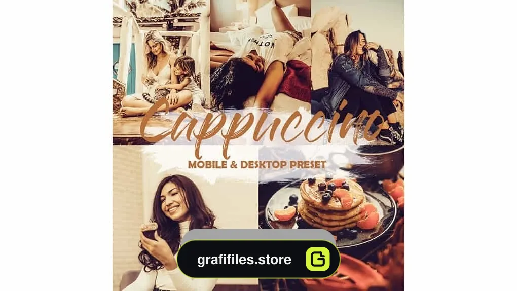 دانلود پریست لایت روم برای موبایل و دسکتاپ – Mobile And Desktop Lightroom Presets Cappuccino