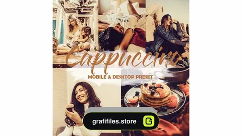 دانلود پریست لایت روم برای موبایل و دسکتاپ – Mobile And Desktop Lightroom Presets Cappuccino