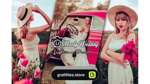 دانلود پریست لایت روم و فتوشاپ عروسی Moody Wedding LIghtroom Presets