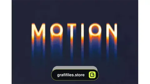 دانلود افکت متن متحرک Motion Gradient Text Effect