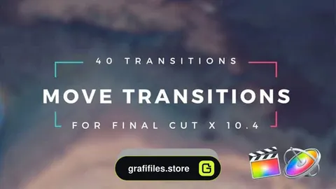 پروژه آماده فاینال کات پرو ترانزیشن Move Transitions