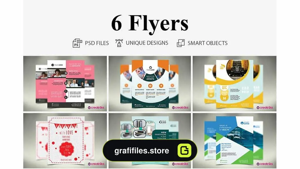 دانلود فایل لایه باز آگهی چندمنظوره MultiPurpose Flyers