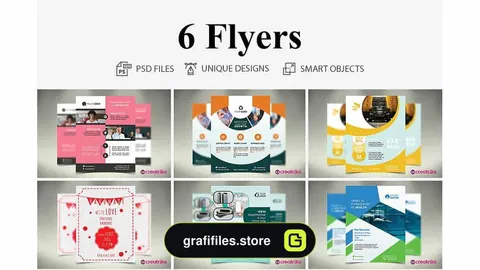 دانلود فایل لایه باز آگهی چندمنظوره MultiPurpose Flyers