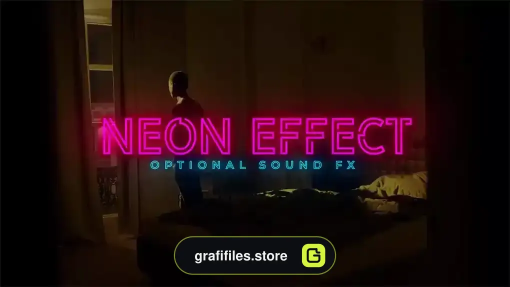 دانلود پریست پریمیر ساخت متن نئونی Neon Text Creator