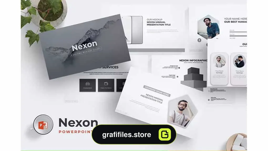 دانلود قالب پاورپوینت Nexon – Powerpoint Template