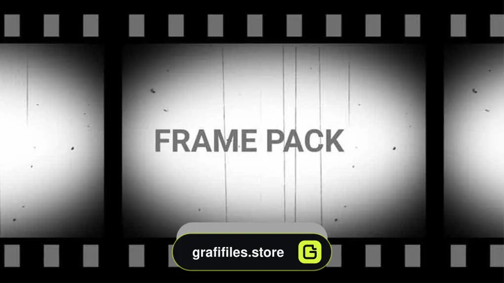 دانلود فوتیج فریم فیلم قدیمی Old Film Frame Pack