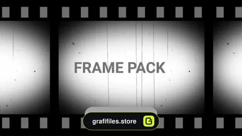 دانلود فوتیج فریم فیلم قدیمی Old Film Frame Pack