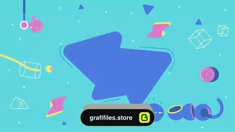 دانلود بک گراند متحرک هندسی Pack Of Geometric Backgrounds