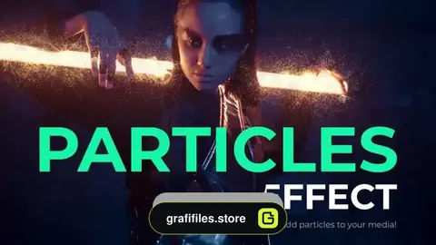 پروژه داوینچی ریزالو افکت پارتیکل Particle Effect