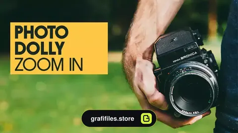 دانلود پریست پریمیر افکت زوم عکس Photo Dolly Zoom In