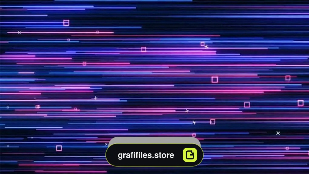 دانلود بک گراند موشن گرافیک Pink and Blue Neon VJ background
