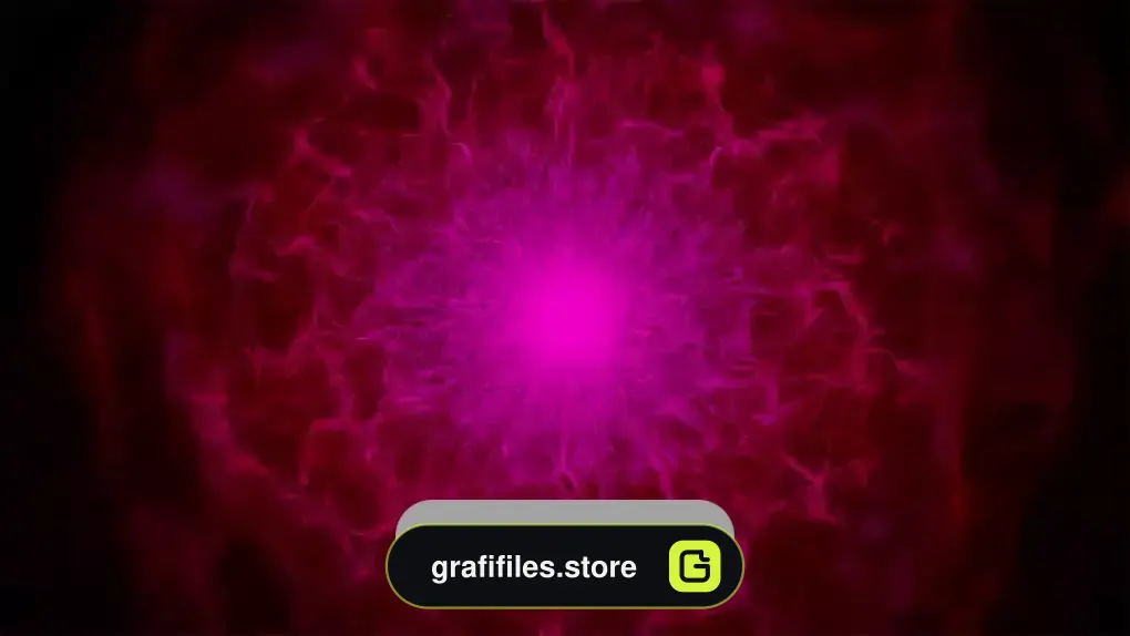دانلود بک گراند موشن گرافیک انرژی صورتی Pink Energy Eye