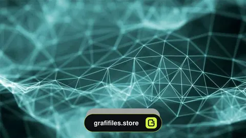 دانلود بک گراند موشن گرافیک Plexus Surface Background Looped