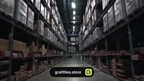 فوتیج انبار POV Of Warehouse