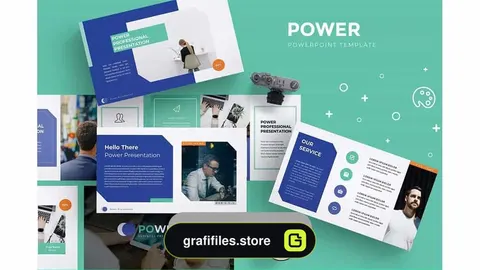 دانلود قالب پاورپوینت Power – Powerpoint Template