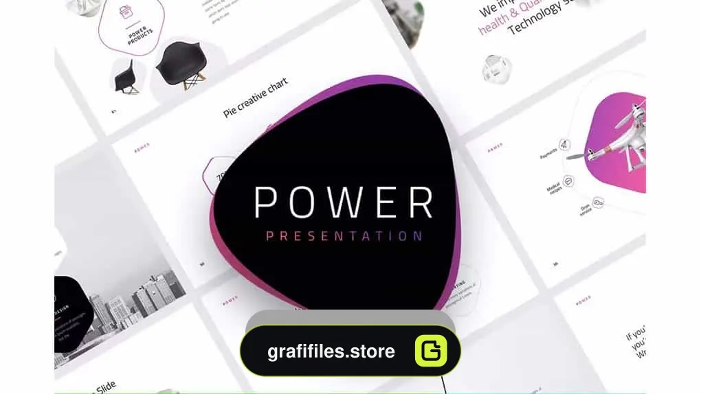 دانلود قالب پاورپوینت Power – Powerpoint Template