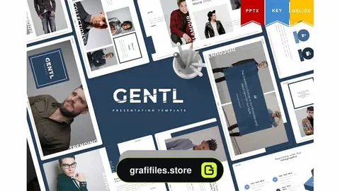 دانلود قالب پاورپوینت، کینوت و گوگل اسلاید Gentl | Powerpoint, Keynote, Google Slides