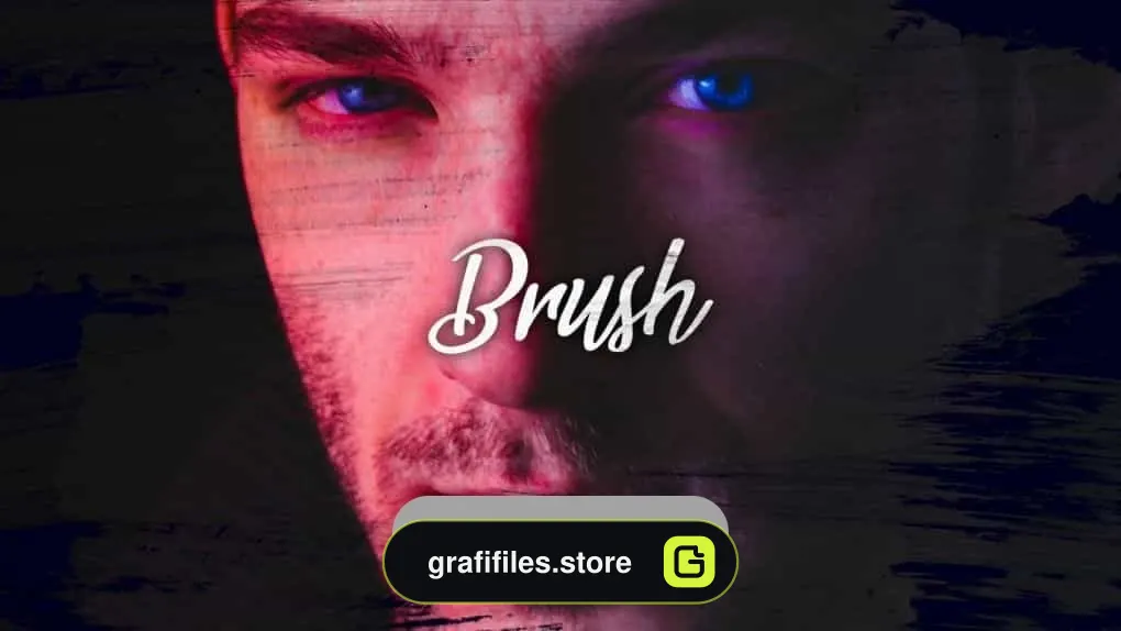 پروژه آماده نمایش عکس با رد قلمو برای داوینچی ریزالو – Brush Opener